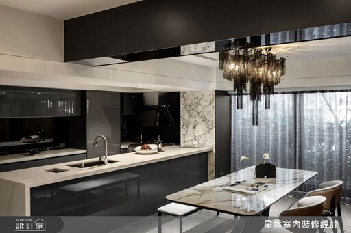 從玫瑰天花到庭院泳池，星葉設計展演豪宅多重表情