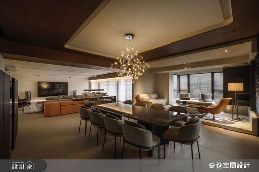 單層大器 × 複層藝境,奇逸設計演繹豪宅的經典質感