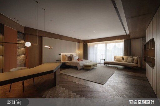 單層大器 × 複層藝境,奇逸設計演繹豪宅的經典質感