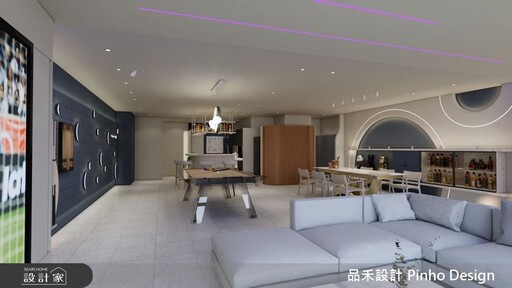 顛覆印象的企業招待所!品禾設計以奶白溫潤語彙打造80坪柔光質感場域