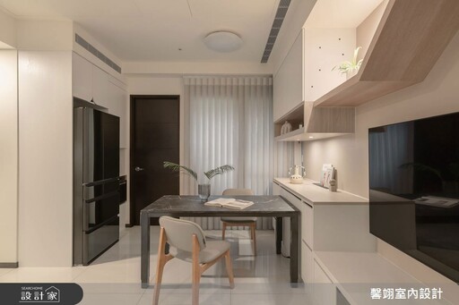 15 坪打造 3 房 2 廳!現代單身宅濃縮豐富機能,多功能和室和大收納一次擁有!