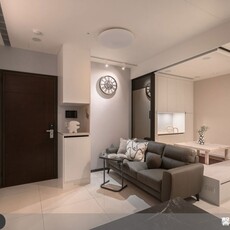 15 坪打造 3 房 2 廳！現代單身宅濃縮豐富機能，多功能和室和大收納一次擁有！