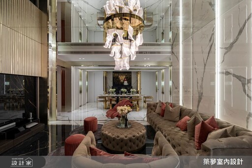 獨到『活文化』深刻洞見，讓空間的層次對話，創造三代同堂女性的豪宅藝術