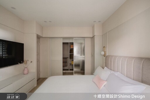 〔開箱影片〕老屋翻新法式優雅宅，23坪也有臥榻、更衣室跟開放式中島廚房