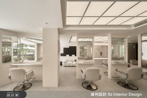 時尚明星御用!韓系純白現代風美髮沙龍,綻放精緻自然的美學魅力!