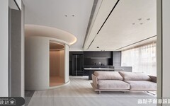 完美破解梯形格局！老屋翻新改造簡約風居家，洄游動線解放光感生活！