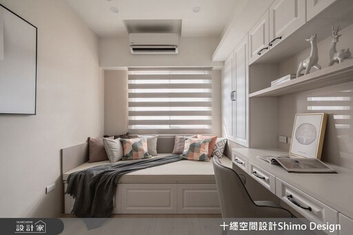 開箱桃園23坪法式退休宅!大齡老屋翻新,讓家以更舒適的狀態迎接人生下半場