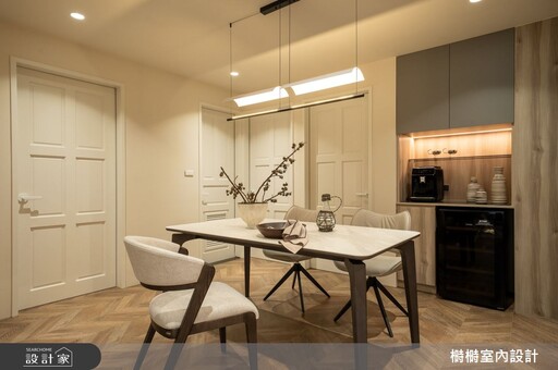 桃園中壢工程師屋主的26坪現代宅，中古屋翻新重整格局讓老空間重獲新生