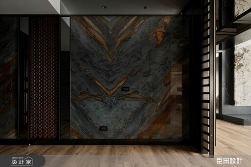 月球靈感的餐廳穹頂，80坪中古屋翻新展現沉穩優雅的現代風層次