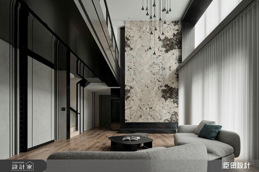 月球靈感的餐廳穹頂，80坪中古屋翻新展現沉穩優雅的現代風層次