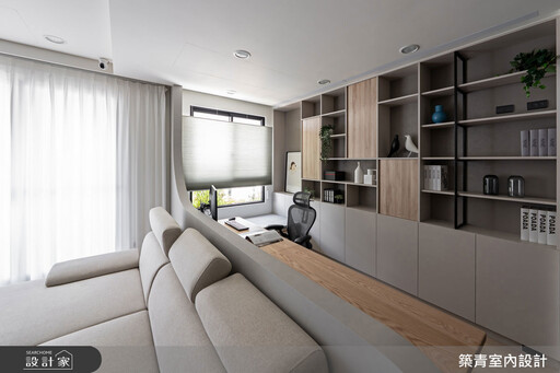 共享與獨立的空間平衡美學──築青設計詮釋姐妹的北歐午後生活