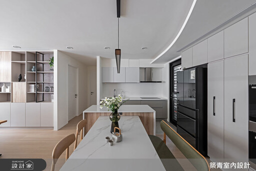 共享與獨立的空間平衡美學──築青設計詮釋姐妹的北歐午後生活