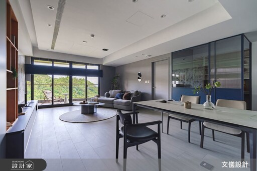 將海港城市浪漫融入家的設計！日式廚具將飲食文化變成凝聚家的重心，3+1 房格局打造一家人的療癒港灣