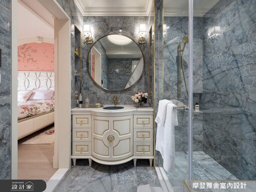 把飛行思念化為設計！20 年起家厝變身歐洲宮廷，法式洛可可風和手繪壁畫實現三代同堂的愛與傳承