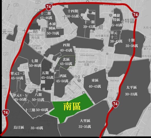 市區最後4字頭拼圖、補漲力道驚人地段，台中南區崛起！