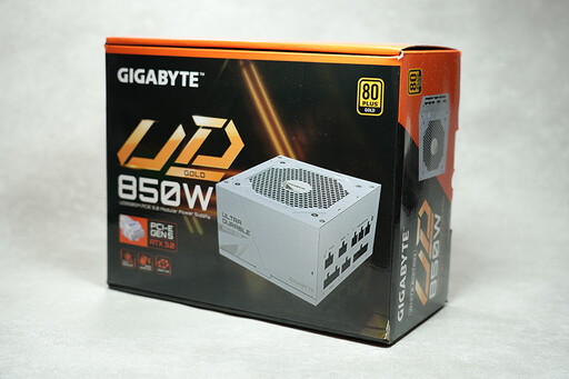 白色控電腦DIY玩家們最超值之選！技嘉 UD850GM PG5W 電源供應器開箱評測