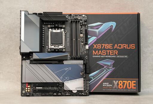 技嘉 X870E AORUS MASTER 主機板開箱評測分享：給你最強戰鬥力的 AMD 平台