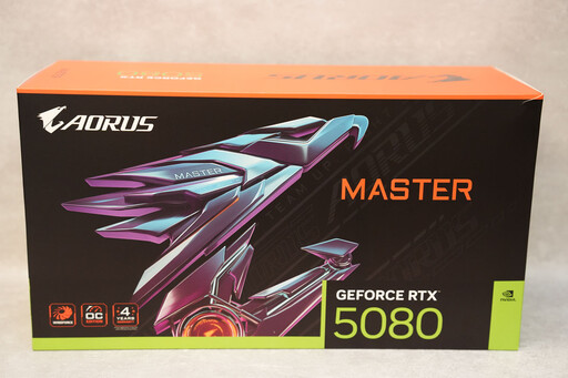 技嘉AORUS GeForce RTX 5080 MASTER 16G顯示卡開箱評測分享：搶「鮮」體驗DLSS4等新技術+料好實在效能優異！