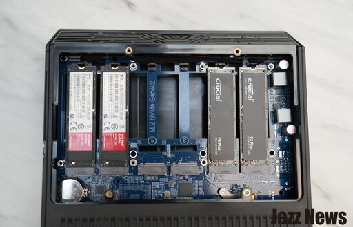 聽無損音樂或備高速份資料兩相宜！擁有六組M.2 SSD 的華芸FS6806X NAS開箱評測分享
