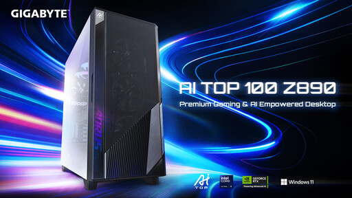 技嘉 AI TOP 100 Z890 地端全方位解決方案正式上市打造極致遊戲與 AI 運算體驗
