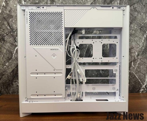 能左右開弓隨心所欲展示零組件！MONTECH HS01 PRO電腦機殼開箱介紹：較傳統結構提升約 10% 散熱效能