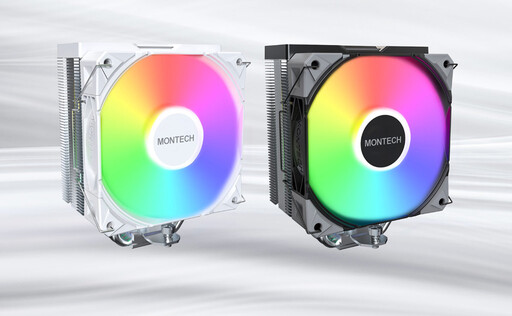 精巧體積與極致效能！MONTECH推出單塔式空冷散熱器 NX400 ARGB