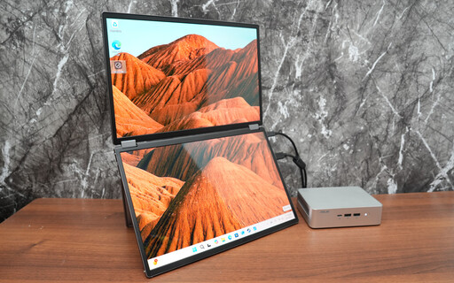 華碩ZenScreen Duo OLED MQ149CD可攜式雙螢幕開箱評測：高畫質與豐富的使用模式為創作效率大加分！