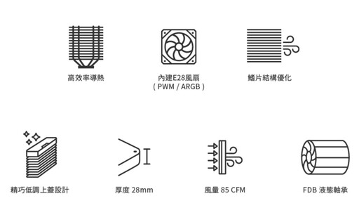 MONTECH NX400 ARGB單塔散熱器開箱評測分享：給你極致的散熱效果與華麗的視覺體驗
