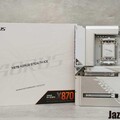 技嘉X870 AORUS STEALTH ICE主機板開箱評測分享：背插式簡潔設計白色控莫錯過 給你滿滿的高規格配置
