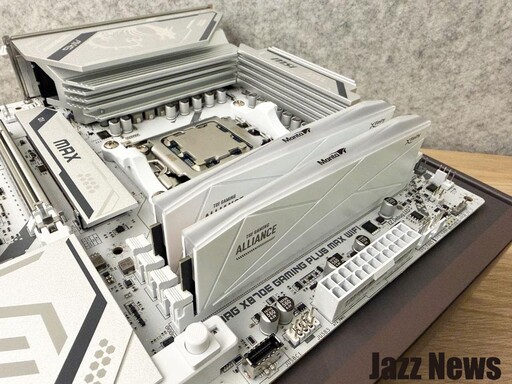 雪白銀色超帥!微星MAG X870E GAMING PLUS MAX WIFI白色款主機板評測分享:內建真Wi-Fi 7與5G LAN和USB-C 40G