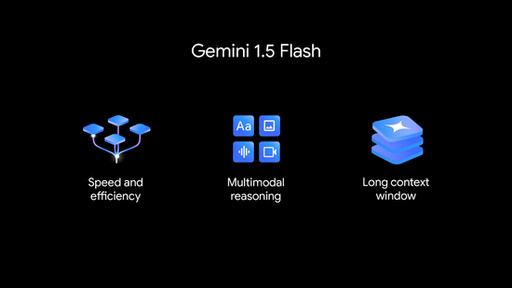 Google I/O 大會登場！Google推出升級版Gemini 1.5 Pro及全新模型Gemini 1.5 Flash