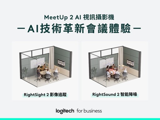 Logitech 攜手中華電信推出「中小企業視訊會議金省方案」限時優惠 5.9 折起