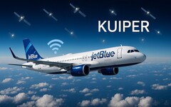 劍指Starlink！亞馬遜Kuiper衛星搶下首張航空WiFi合約