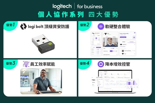 Logitech商務協作展示中心迎週年 推出個人協作新品優化辦公體驗