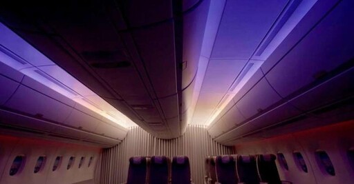 創新飛機照明設計 免受飛行時差困擾