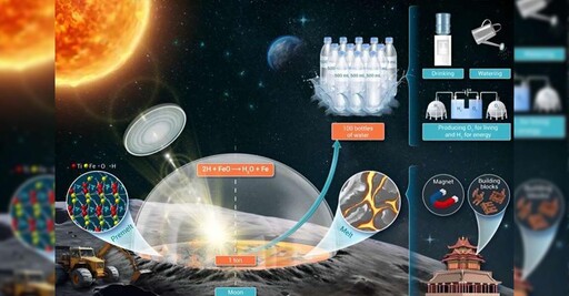 中國月球新戰略 將在月球生產「水」