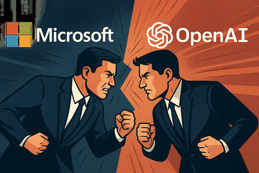 AI巨頭翻臉？OpenAI疑擬控告微軟反競爭 七年盟約亮紅燈