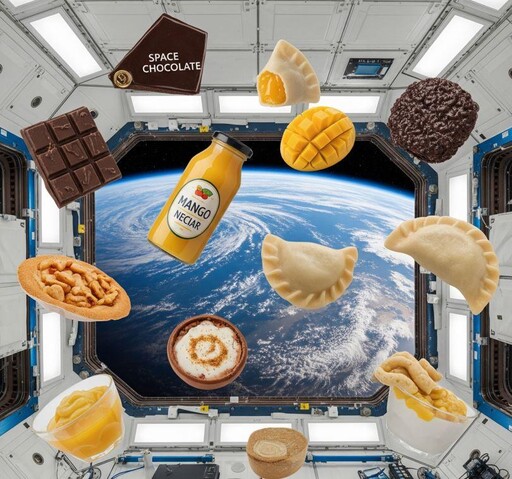 國際太空站迎多元美食！Ax-4私人太空任務攜帶各國特色佳餚
