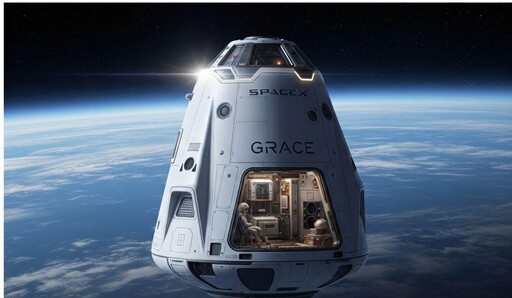 意義非凡！太空人為SpaceX最後一艘載人飛龍命名「Grace」