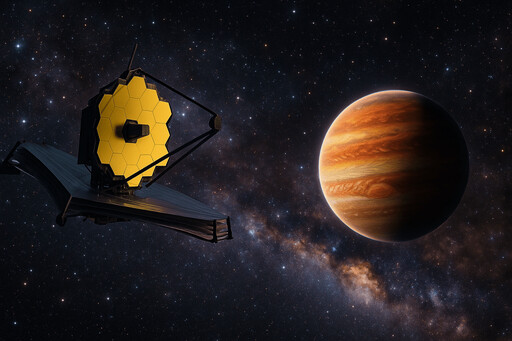 韋伯望遠鏡首度直擊外星新行星 刷新最輕紀錄