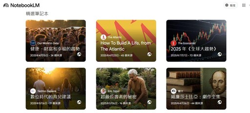 NotebookLM讓你免費讀《莎士比亞》、《經濟學人》 還做成Podcast、懶人包幫你省時間