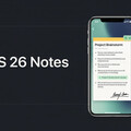 iOS 26 Apple備忘錄迎來智慧工具欄 工具增至18項提升效能體驗