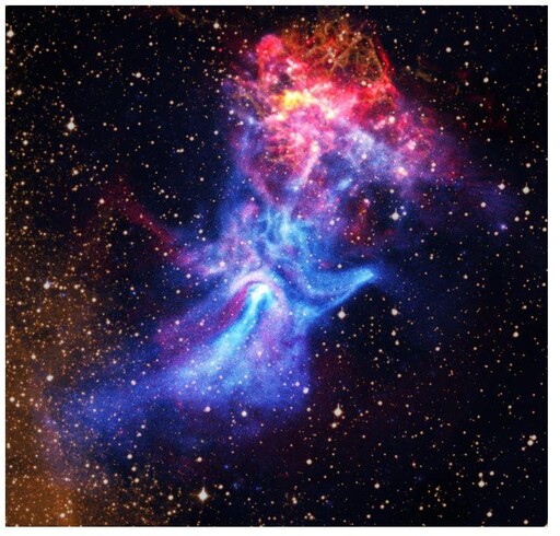 星際巨手伸向超新星殘骸 MSH 15-52新影像揭祕