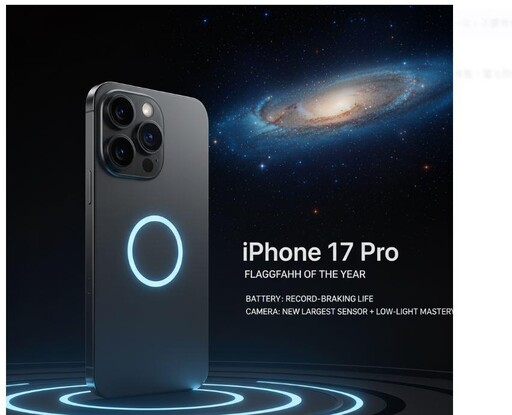 兩大升級讓你無法抗拒！iPhone 17 Pro問鼎年度旗艦 電池與相機雙破紀錄