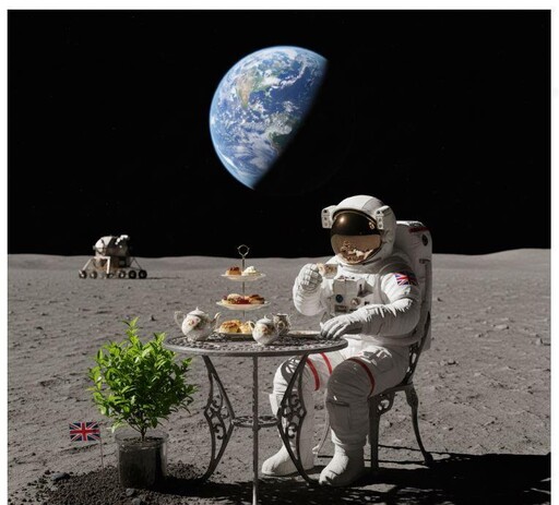 登月喝英式紅茶？英國團隊成功在「月球土壤」中種出茶葉！