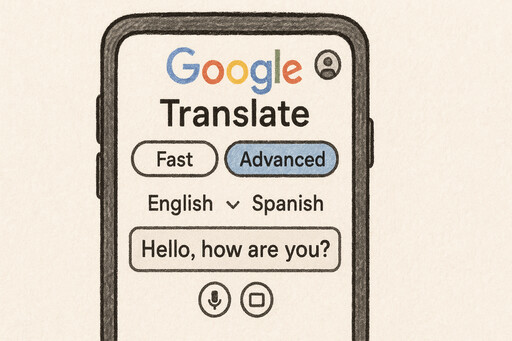 Google翻譯將引入「速度」與「精準度」切換功能 部分iPhone用戶搶先體驗！