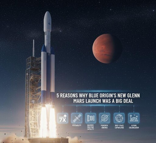 Blue Origin打造火星任務新篇章 五大亮點揭曉