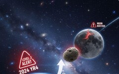 2024 YR4小行星曾升至三級警報 地球脫險、月球反成新風險