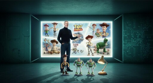 賈伯斯罕見訪談曝光 親揭皮克斯成功的「倒金字塔」哲學