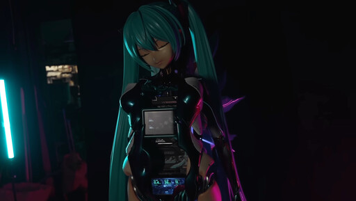 夢幻老婆驚豔WirForce 2025！創作者黃小潔打造2尺巨型初音主機亮相